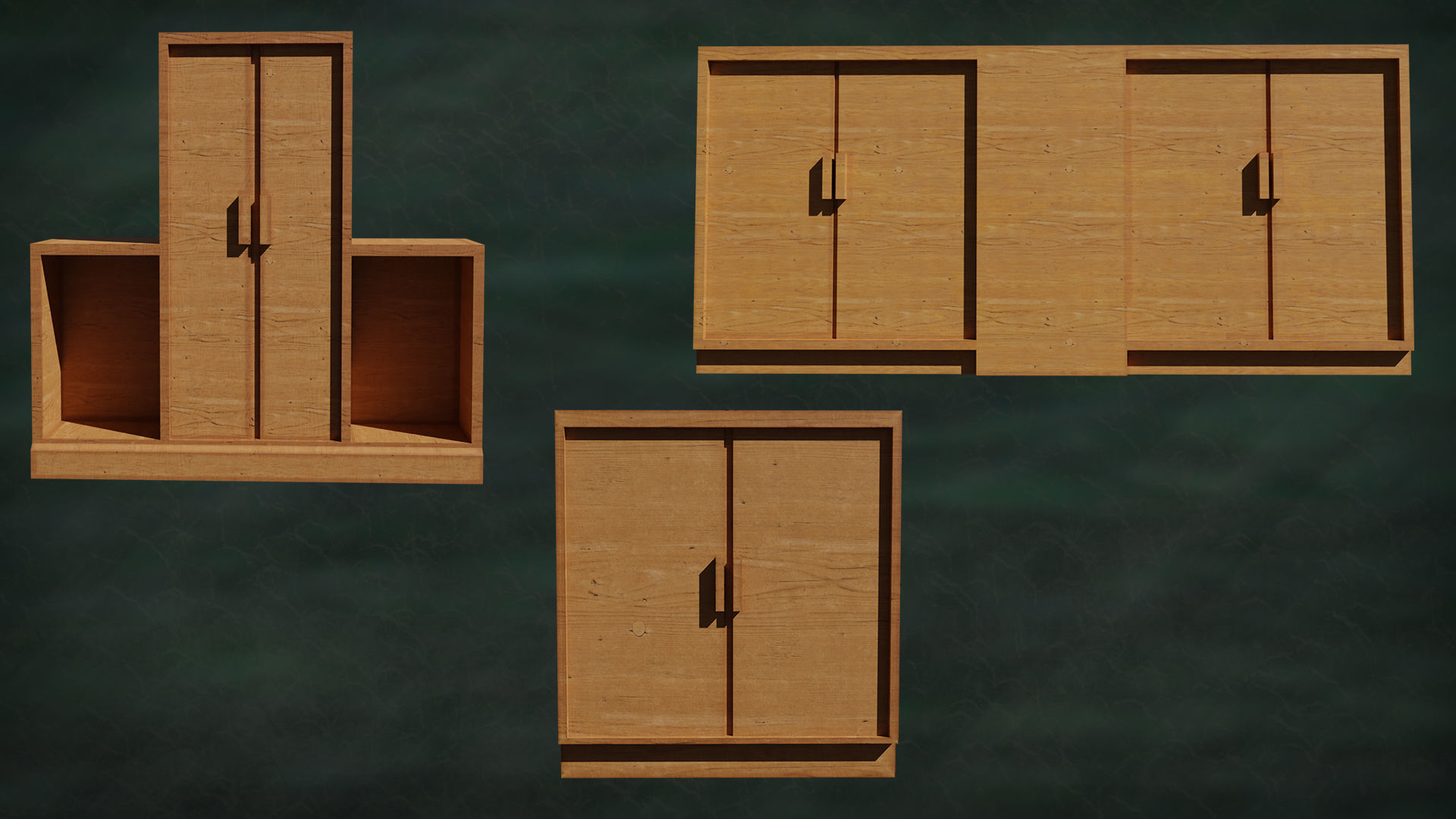Deco Closet Series Okkassus Lumitarium Lot1 N1-3 Group 1 3D model_1