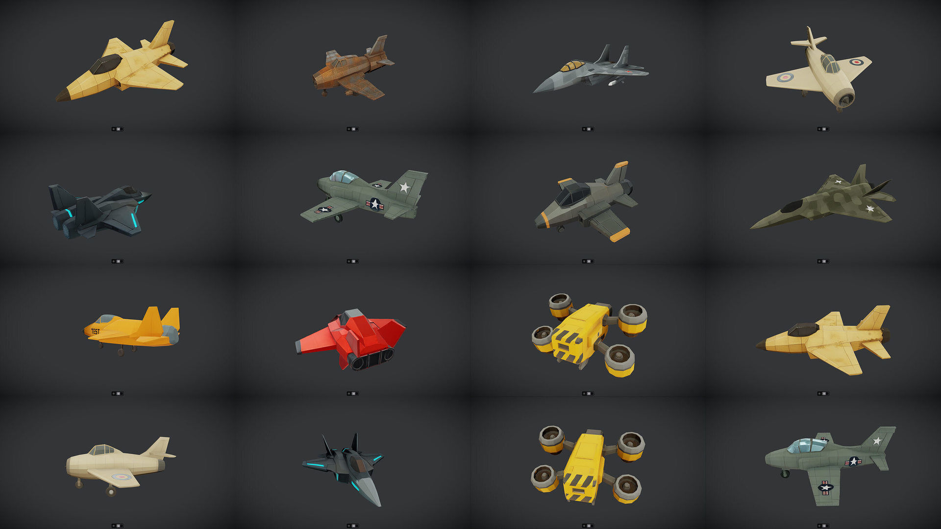 Ultimate 3D Collection Spacecraft Jets Aircraft Planes _1