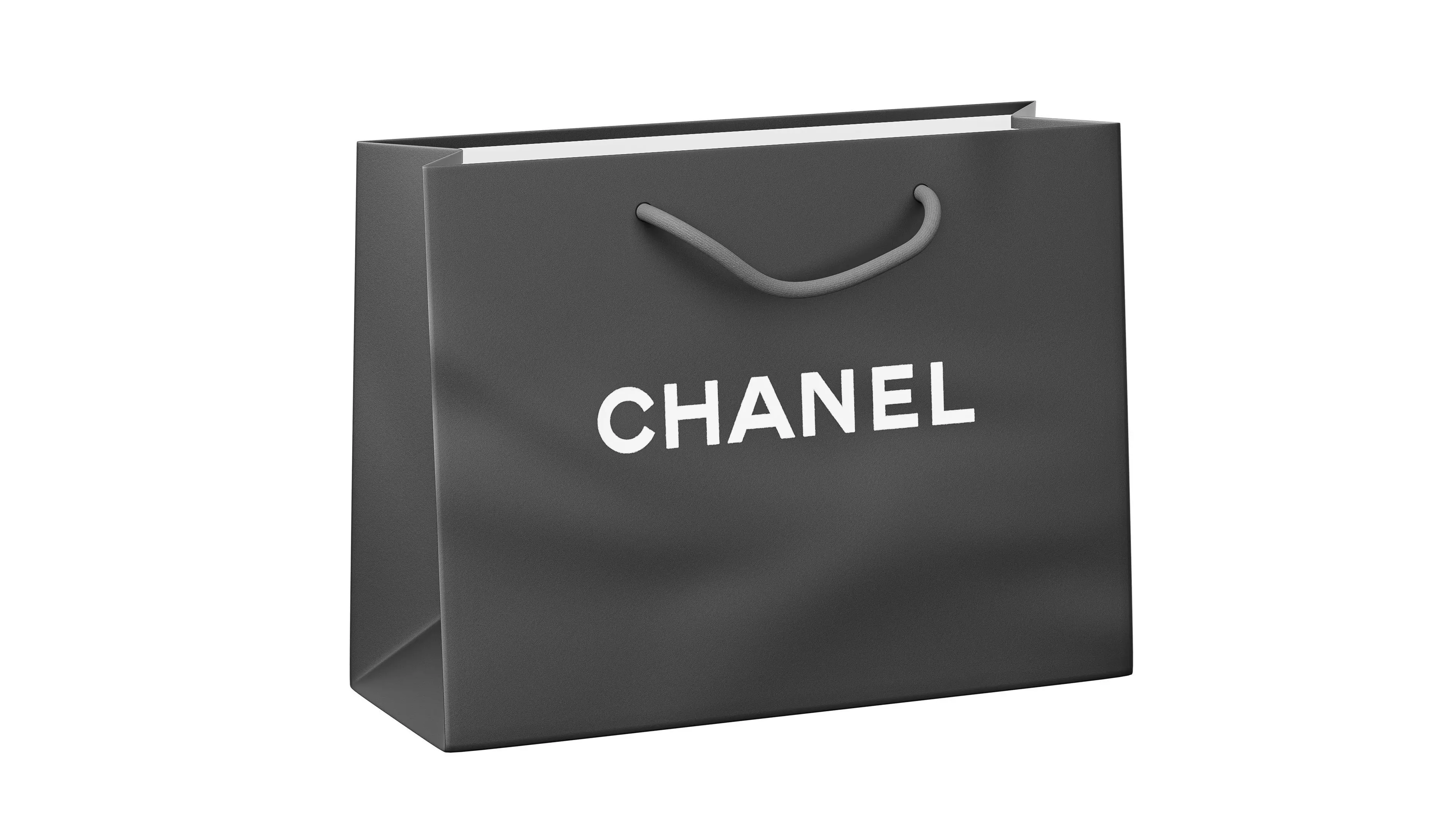 Designer Shopping Bag Free low-poly 3D model