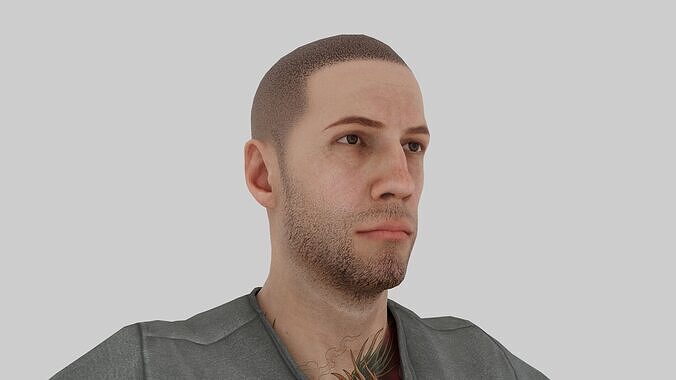 Rigged and Game-Ready 3D Character Model 3D model