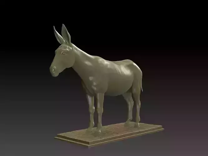DONKEY 3D MODEL 3D print model
