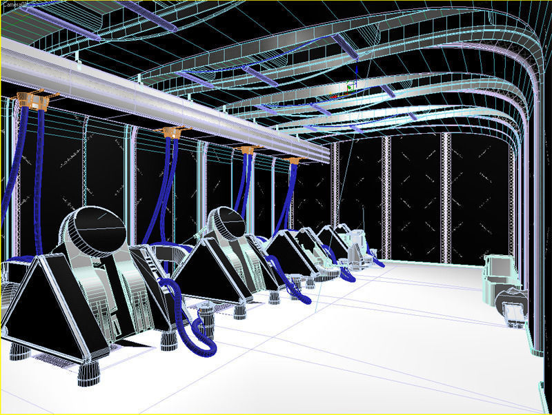 Teletactic autosustainer futuristic machine park Low-poly 3D model_11