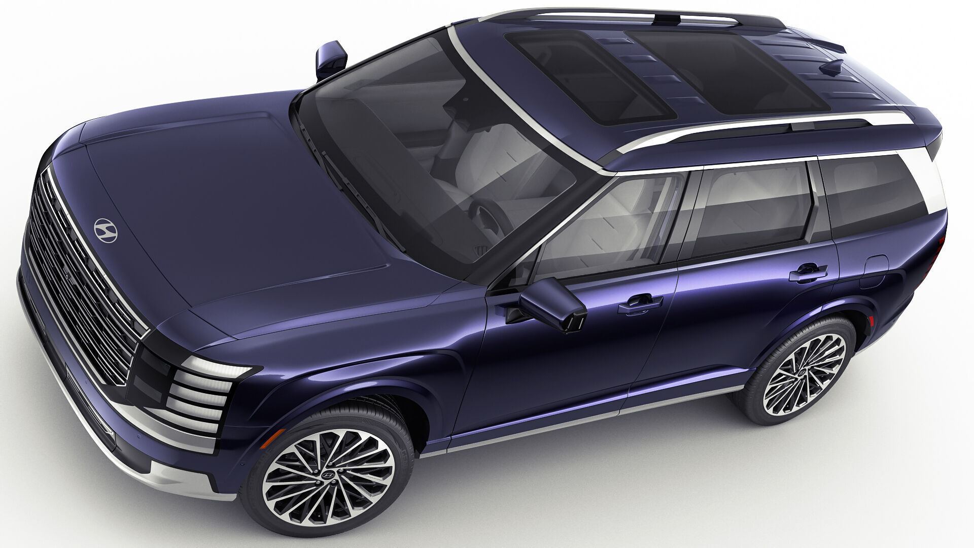 Hyundai Palisade 2026 3D model_9