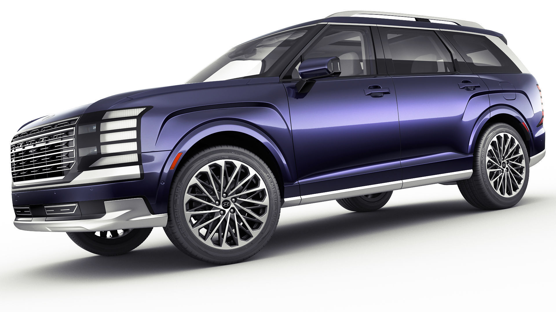 Hyundai Palisade 2026 3D model_11