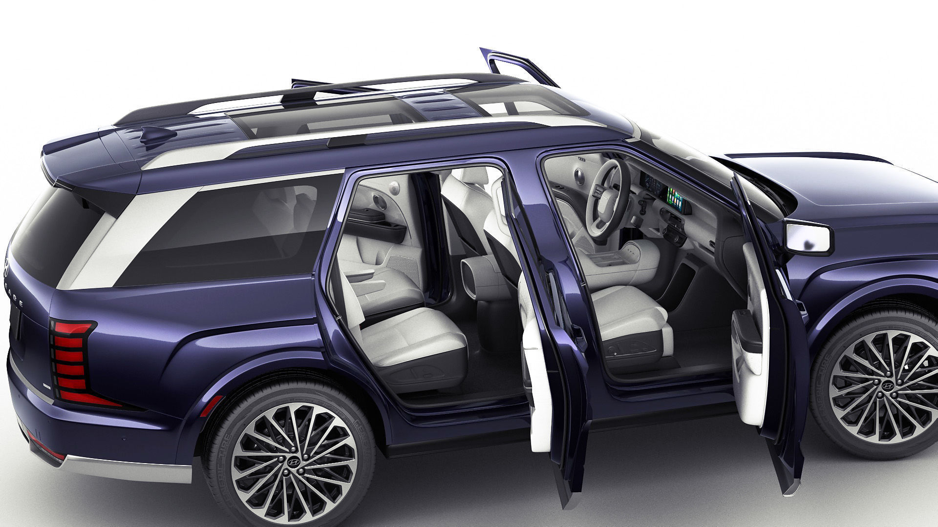 Hyundai Palisade 2026 3D model_19