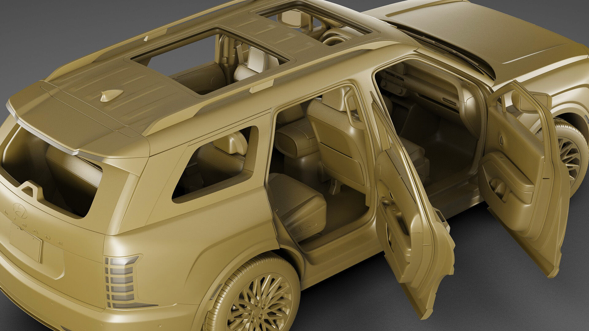 Hyundai Palisade 2026 3D model_34