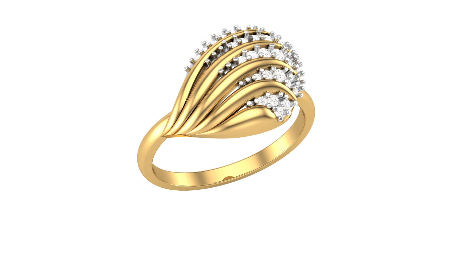 Full Pendent Set Like as Pendant Earring and Ring 3D print model_5