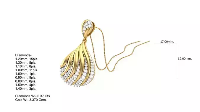 Full Pendent Set Like as Pendant Earring and Ring 3D print model