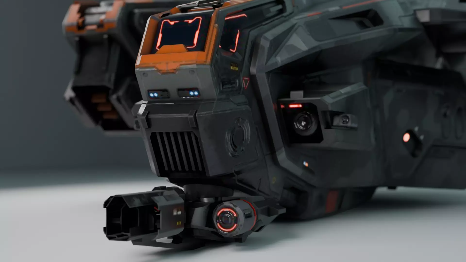 Alien Spaceship 3D model