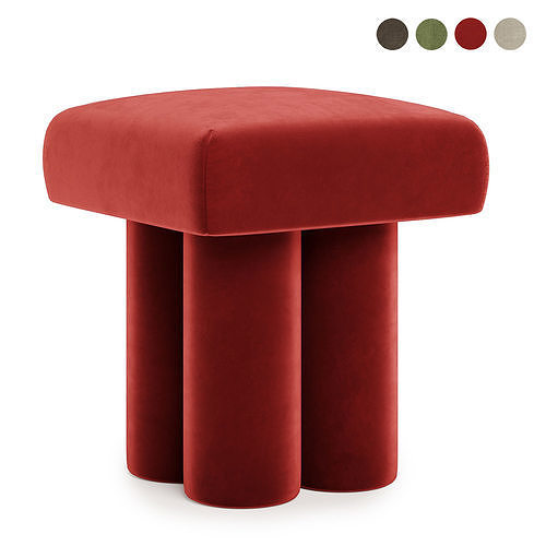 profile pouf 3D model
