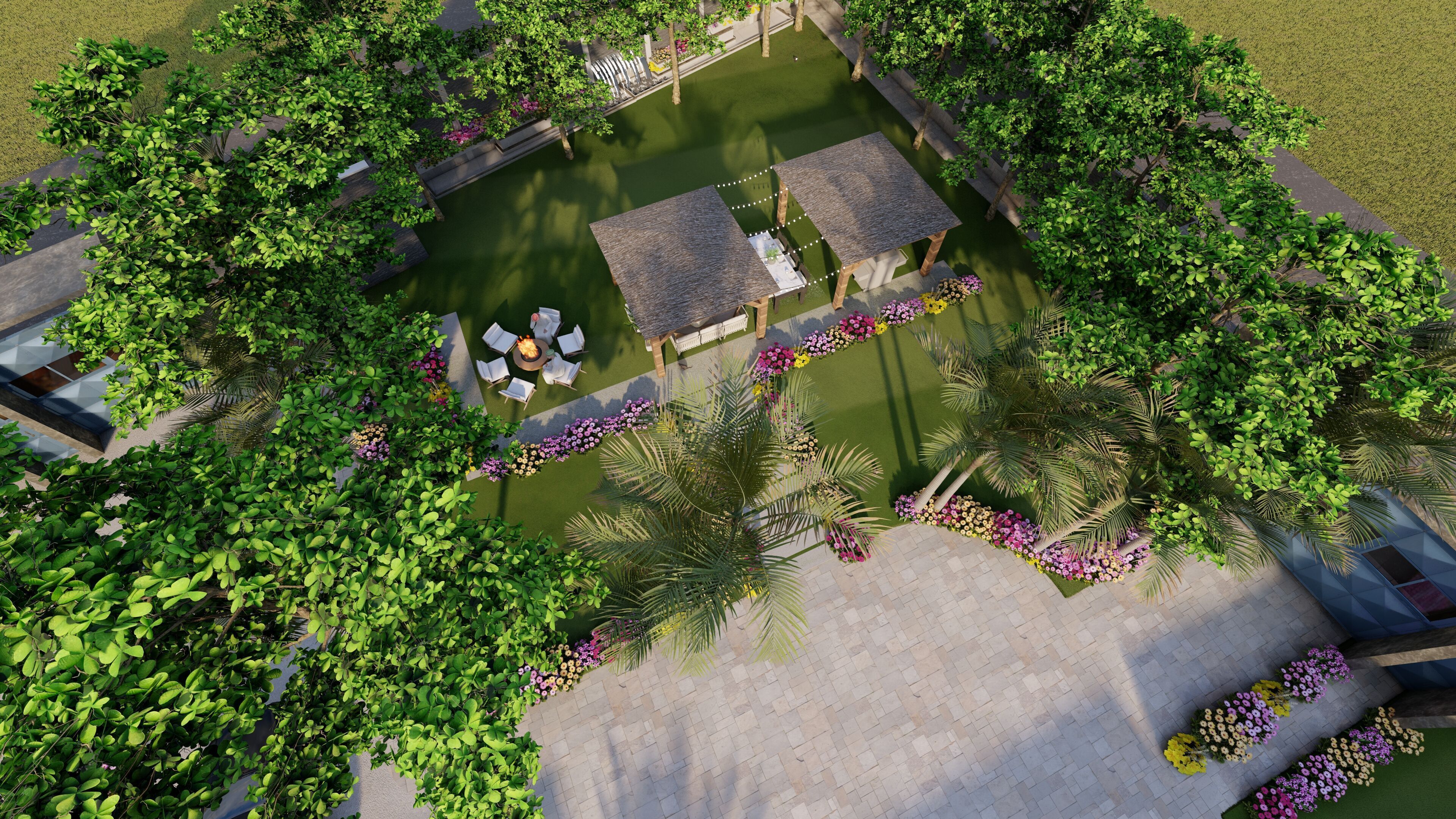 Islamabad Villa House 3D model Low-poly 3D model_7