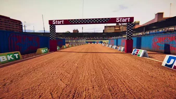 Mobile Ready Monster Truck Racing Environment - Racing Tracks