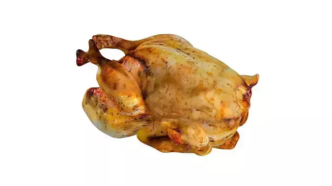 Chicken roasted whole  