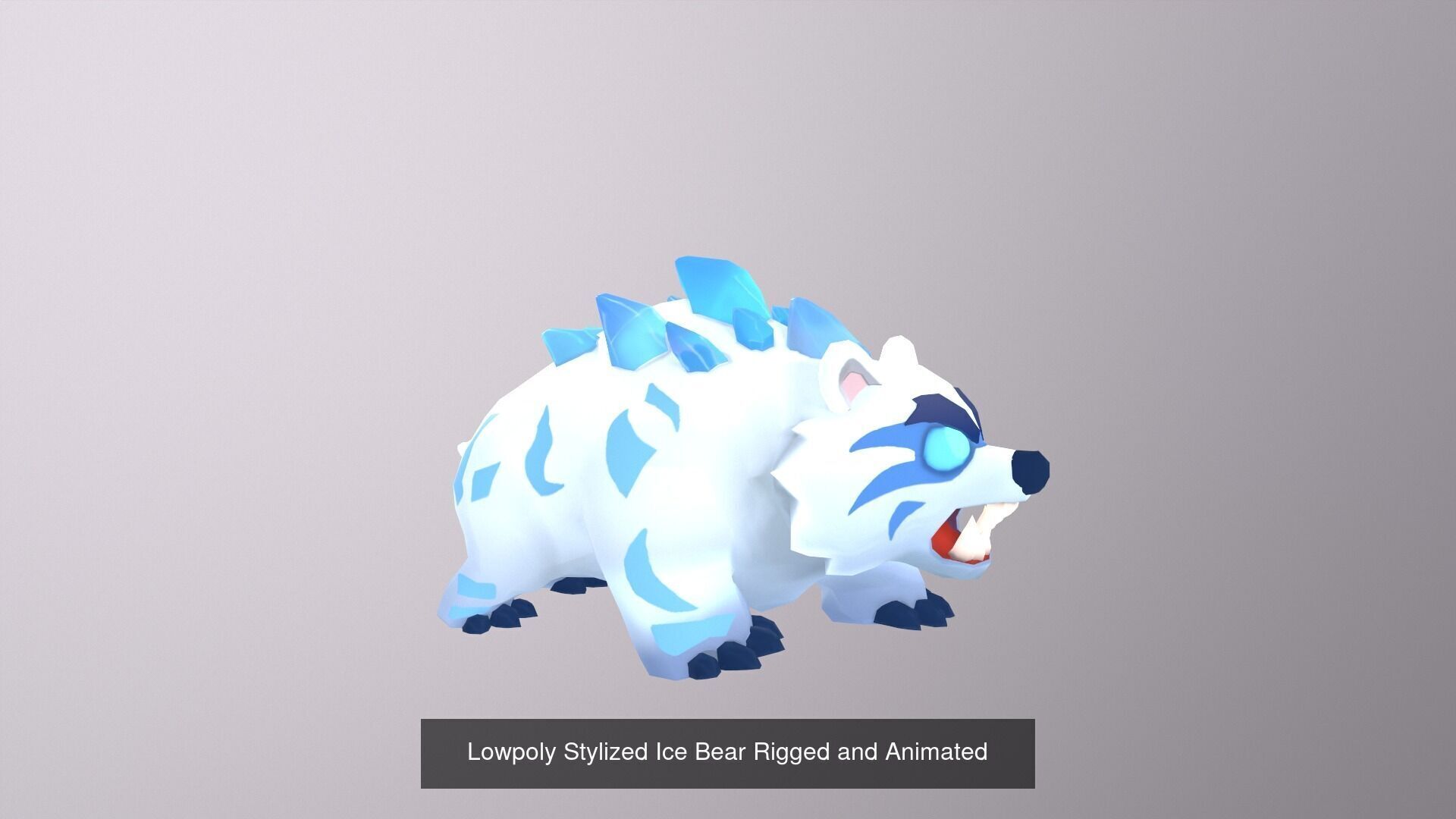 Stylized Animal Animation Pack 3D Model Collection_4