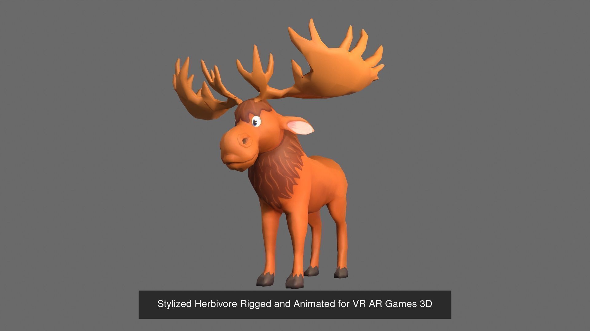 Stylized Animal Animation Pack 3D Model Collection_3