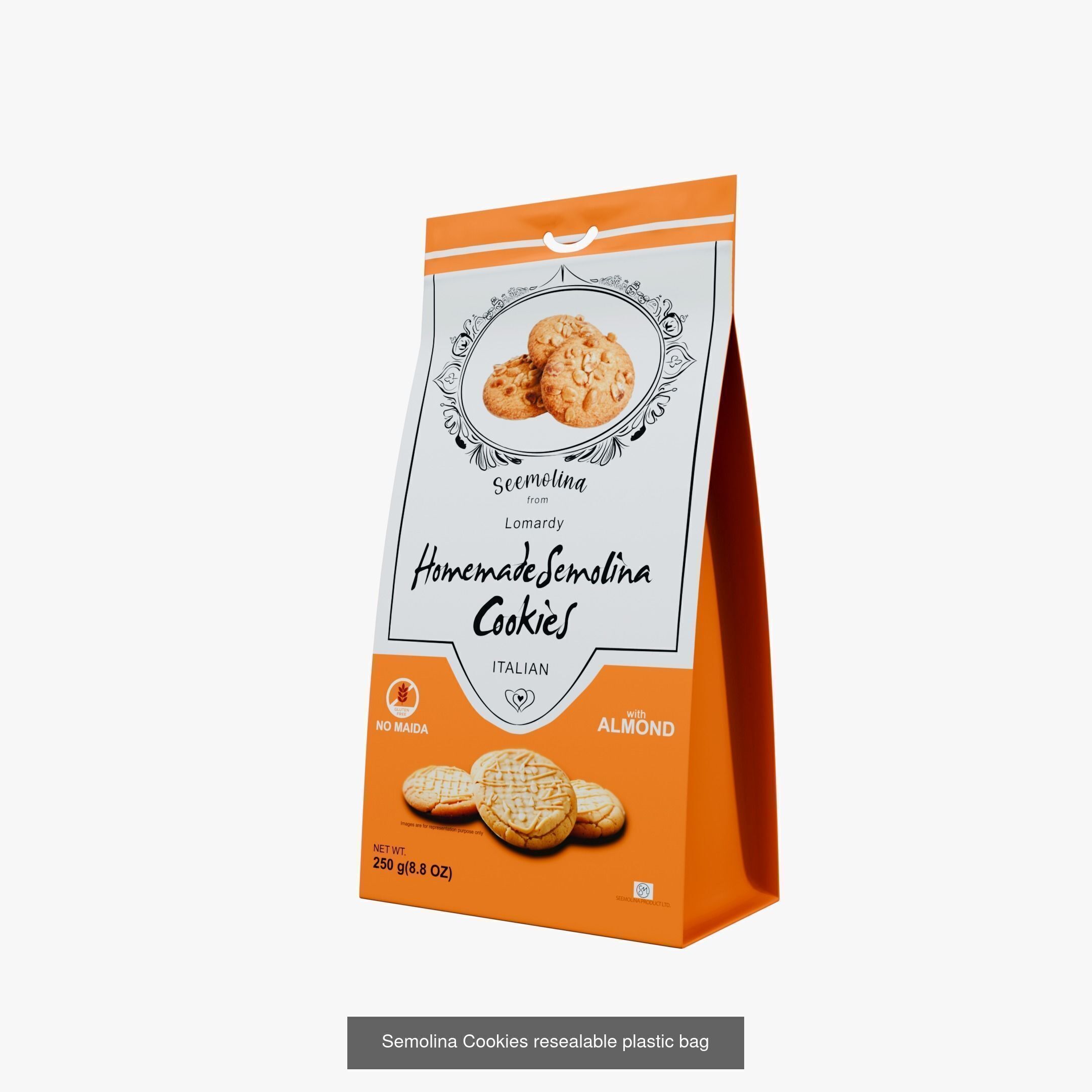 Groceries collection 3D model _2