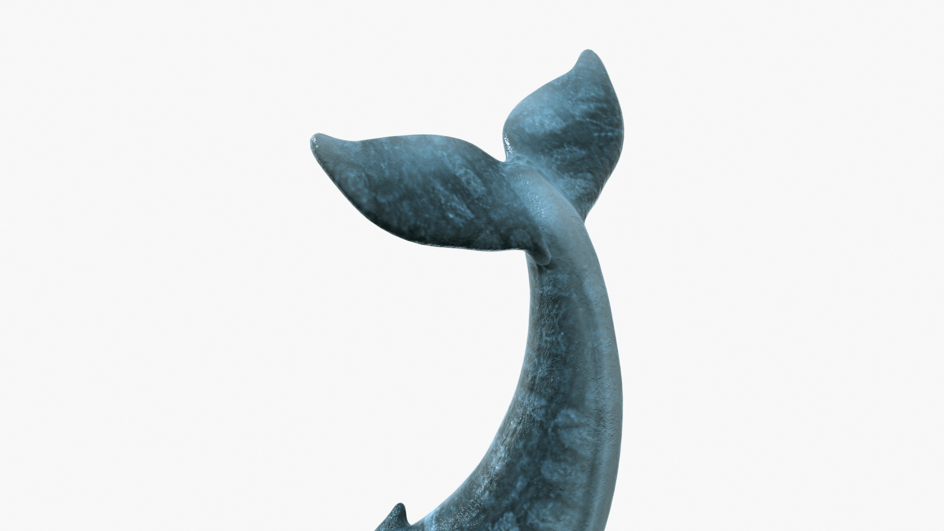 Realistic Blue Whale 3D Model Rigged 3D model_9