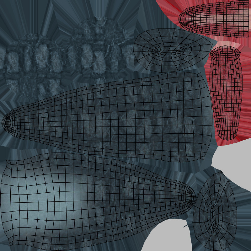 Realistic Blue Whale 3D Model Rigged 3D model_26