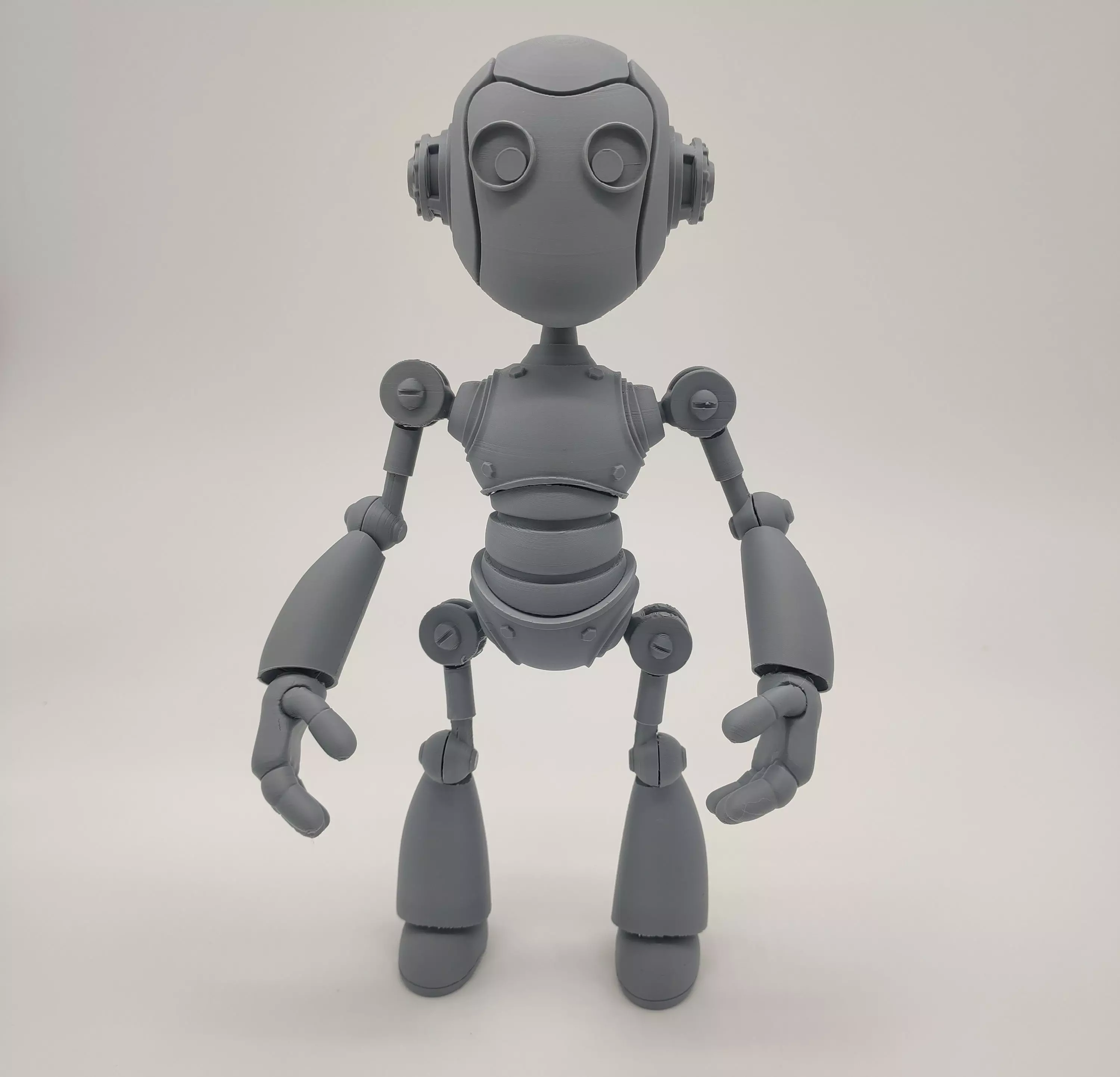 Neo Articulated 3D Robot 3D print model_1
