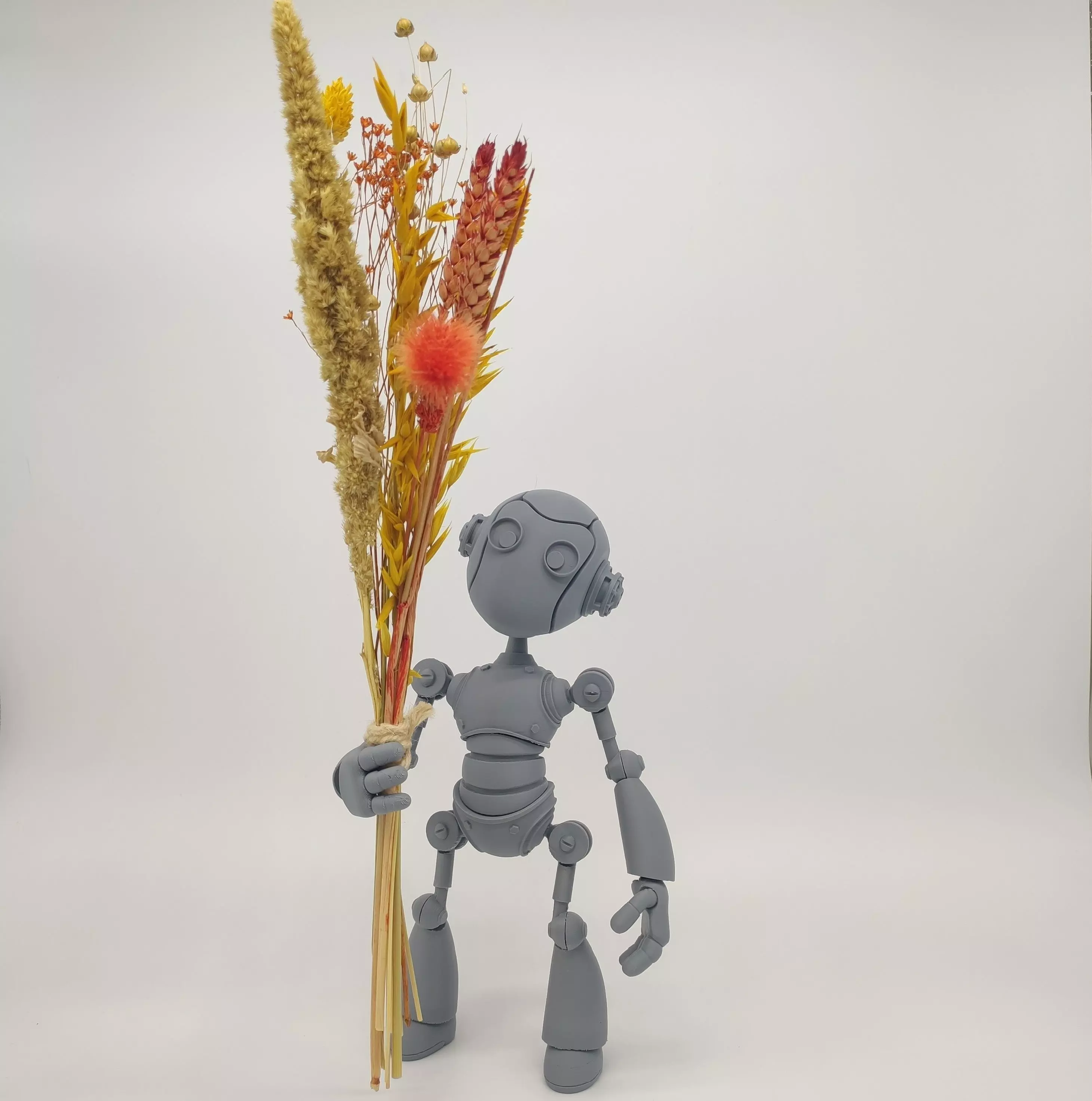 Neo Articulated 3D Robot 3D print model_6
