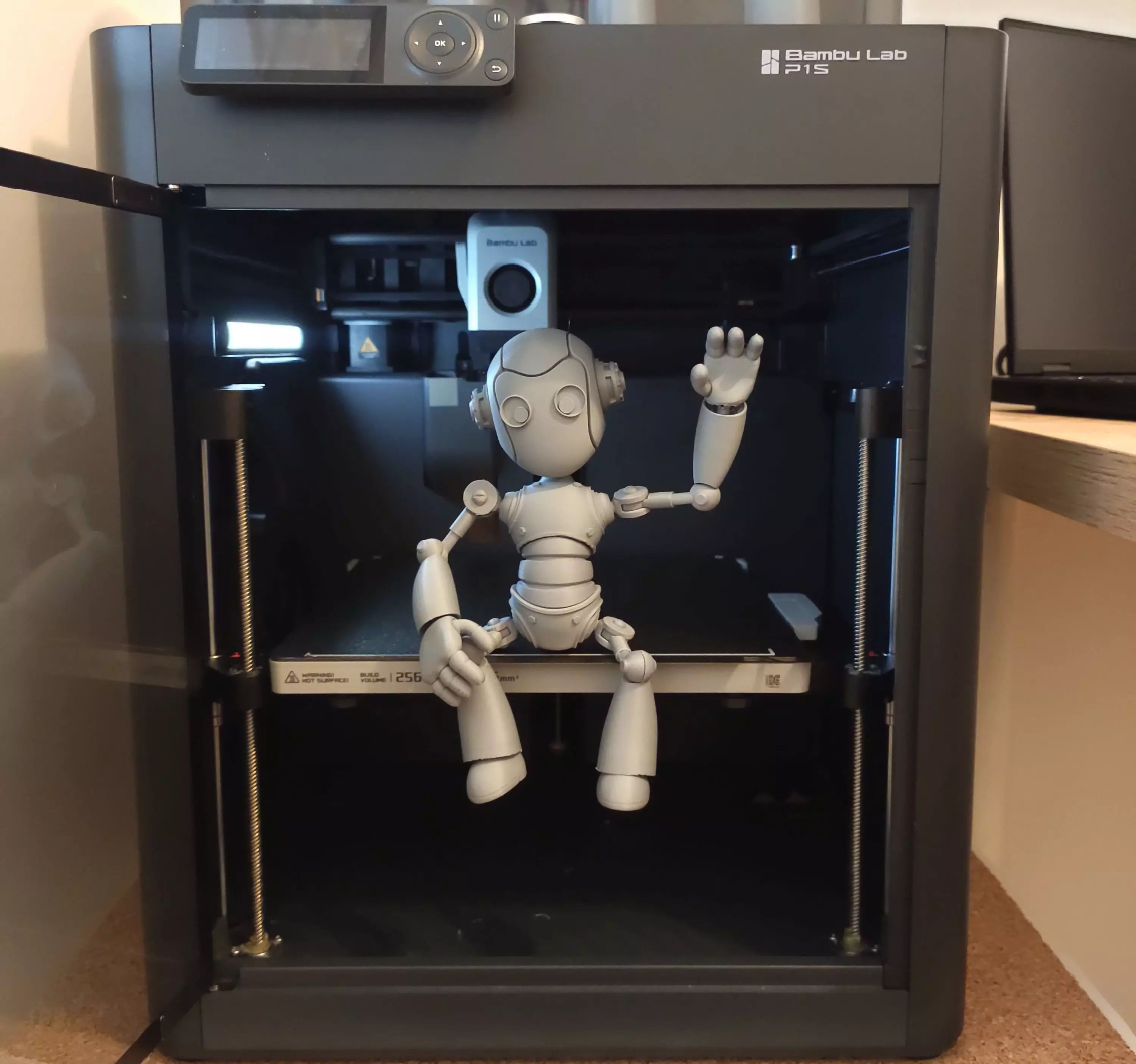 Neo Articulated 3D Robot 3D print model_5