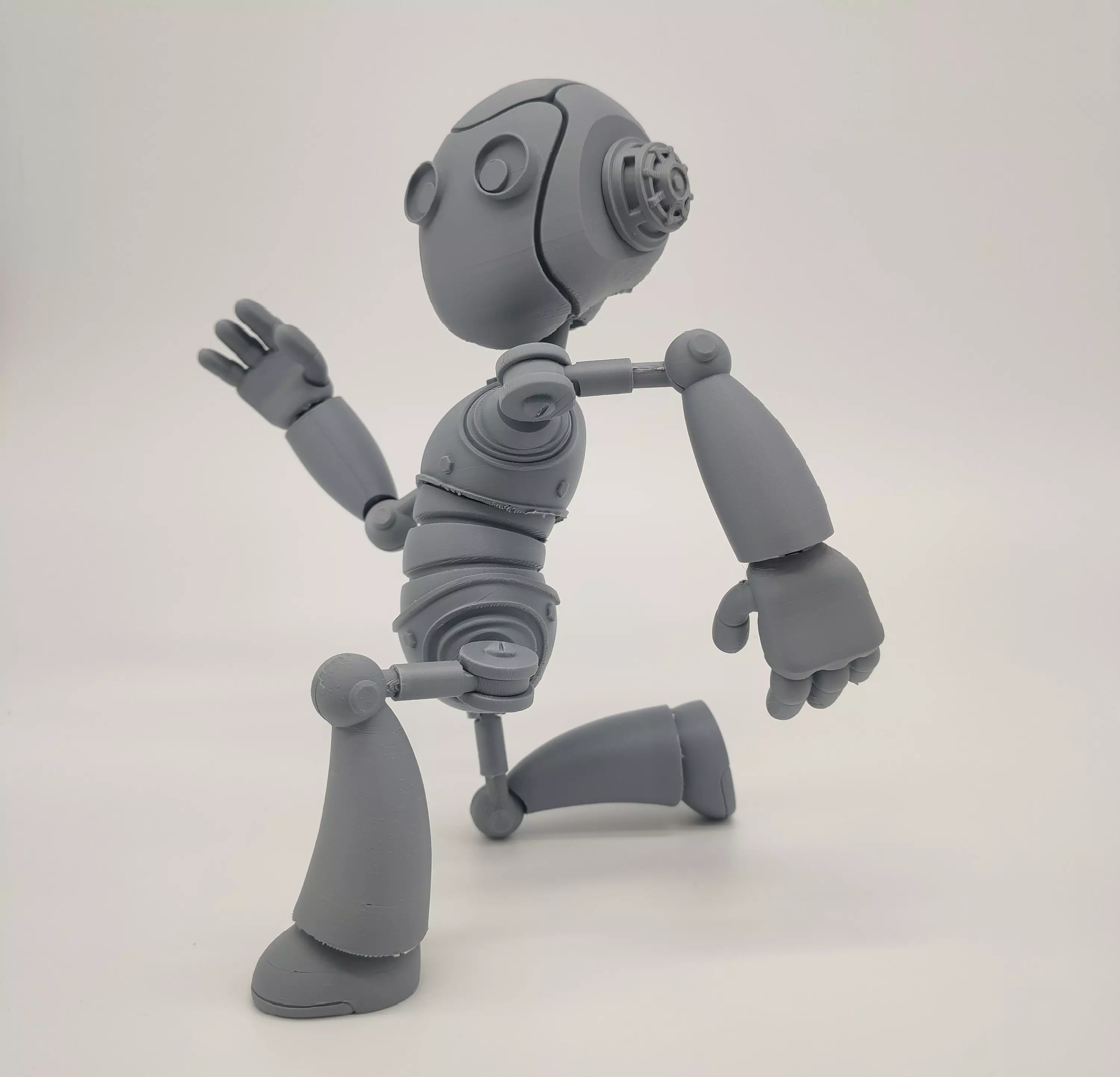 Neo Articulated 3D Robot 3D print model_2