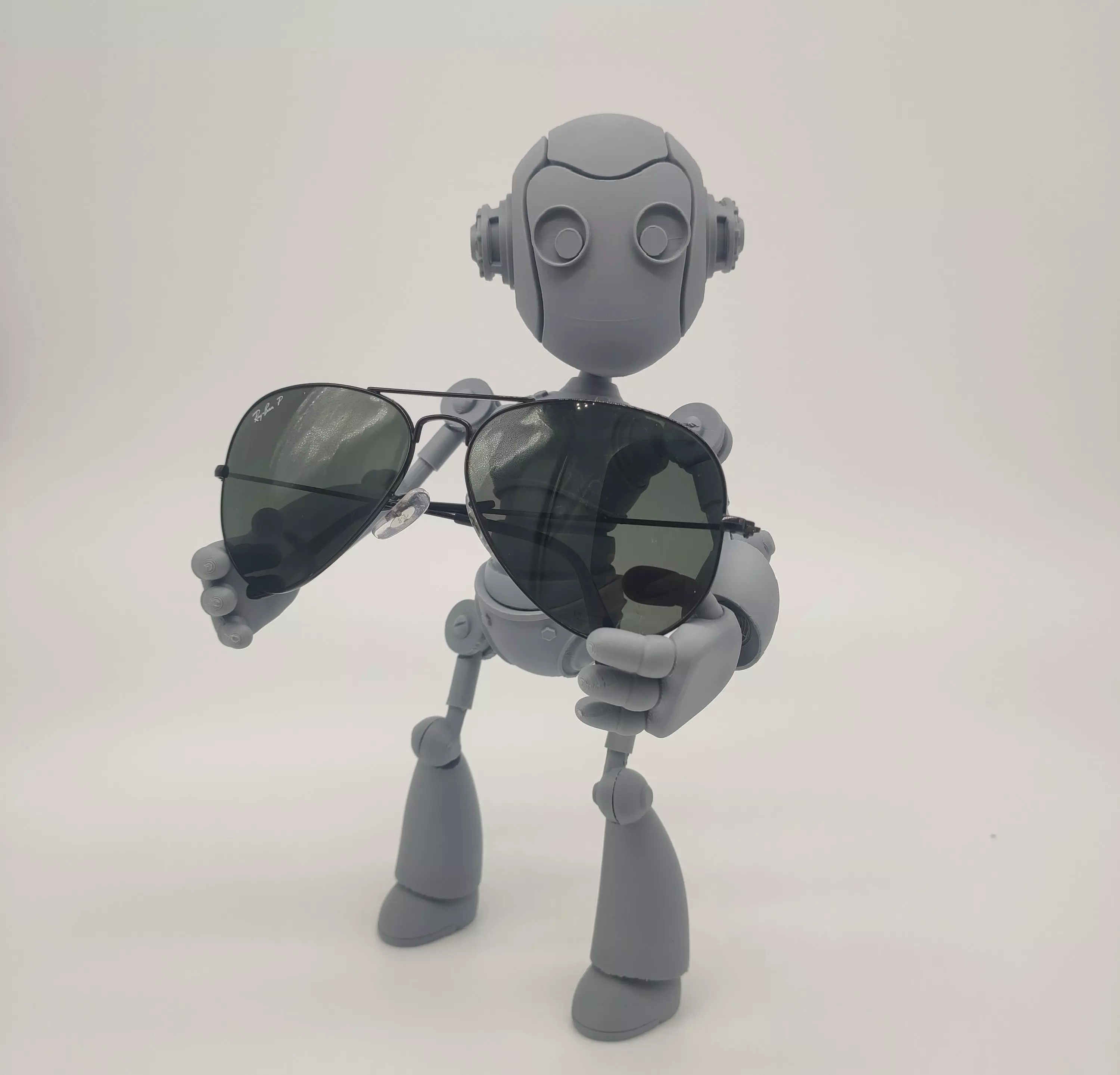 Neo Articulated 3D Robot 3D print model_8