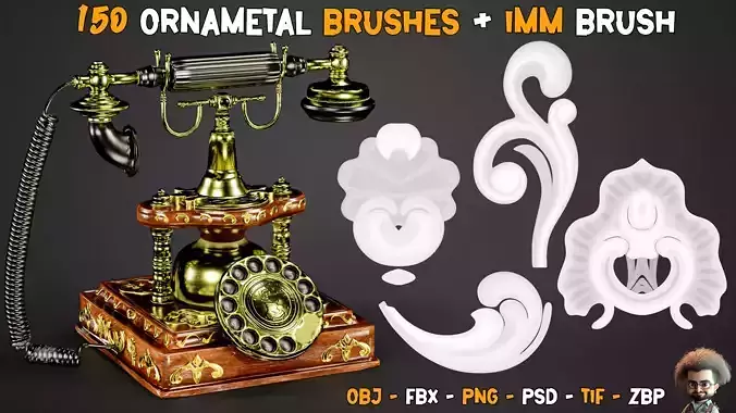 150 Ornamental Brushes and  IMM Brushes    Vol 44
