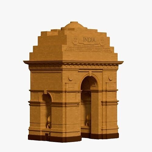 India Gate 3D model
