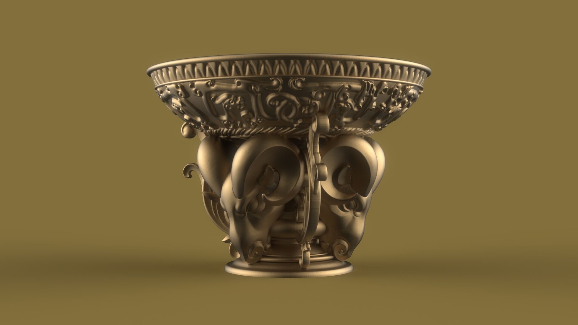 flower pot 3D model_3