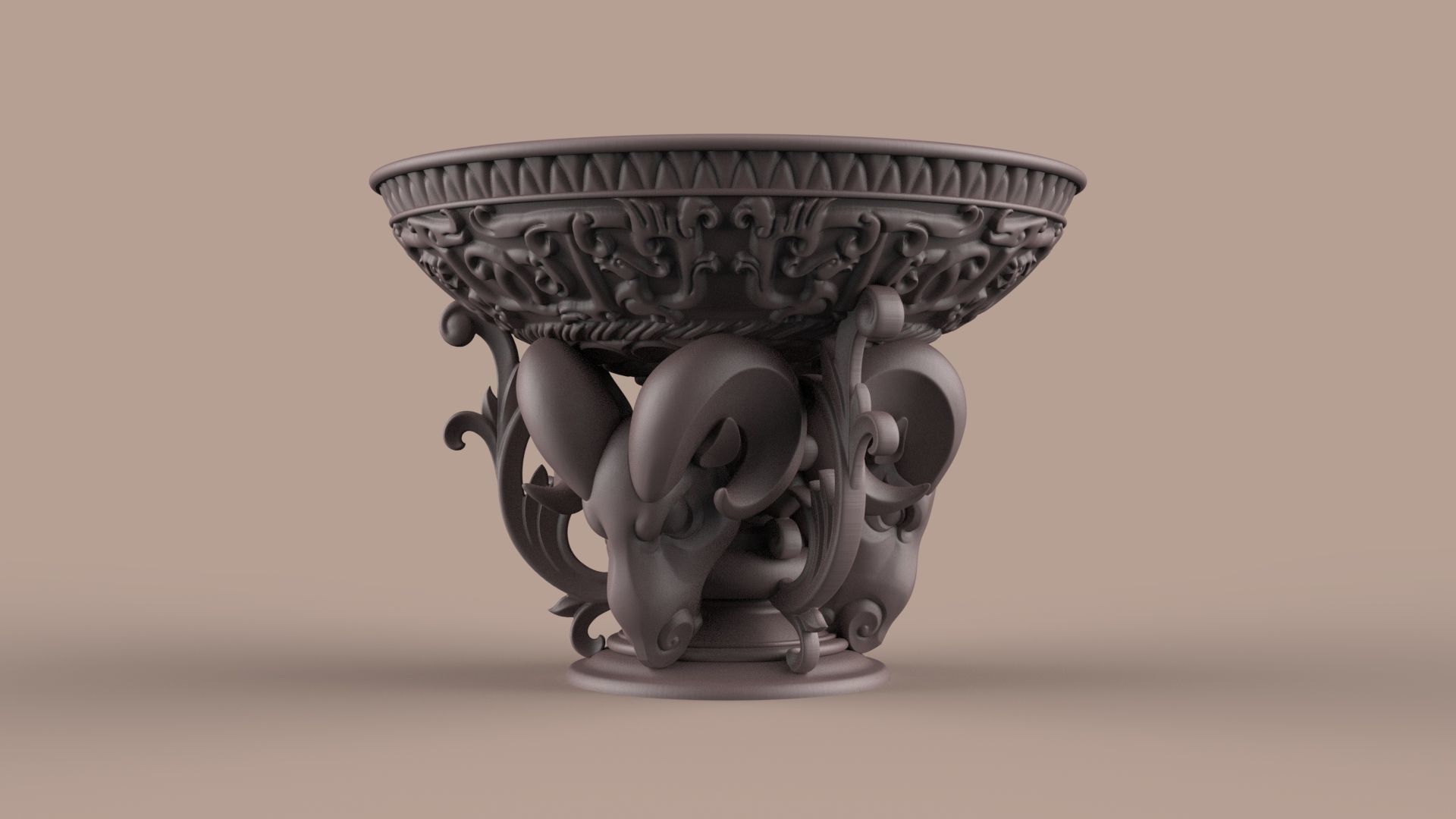 flower pot 3D model_15