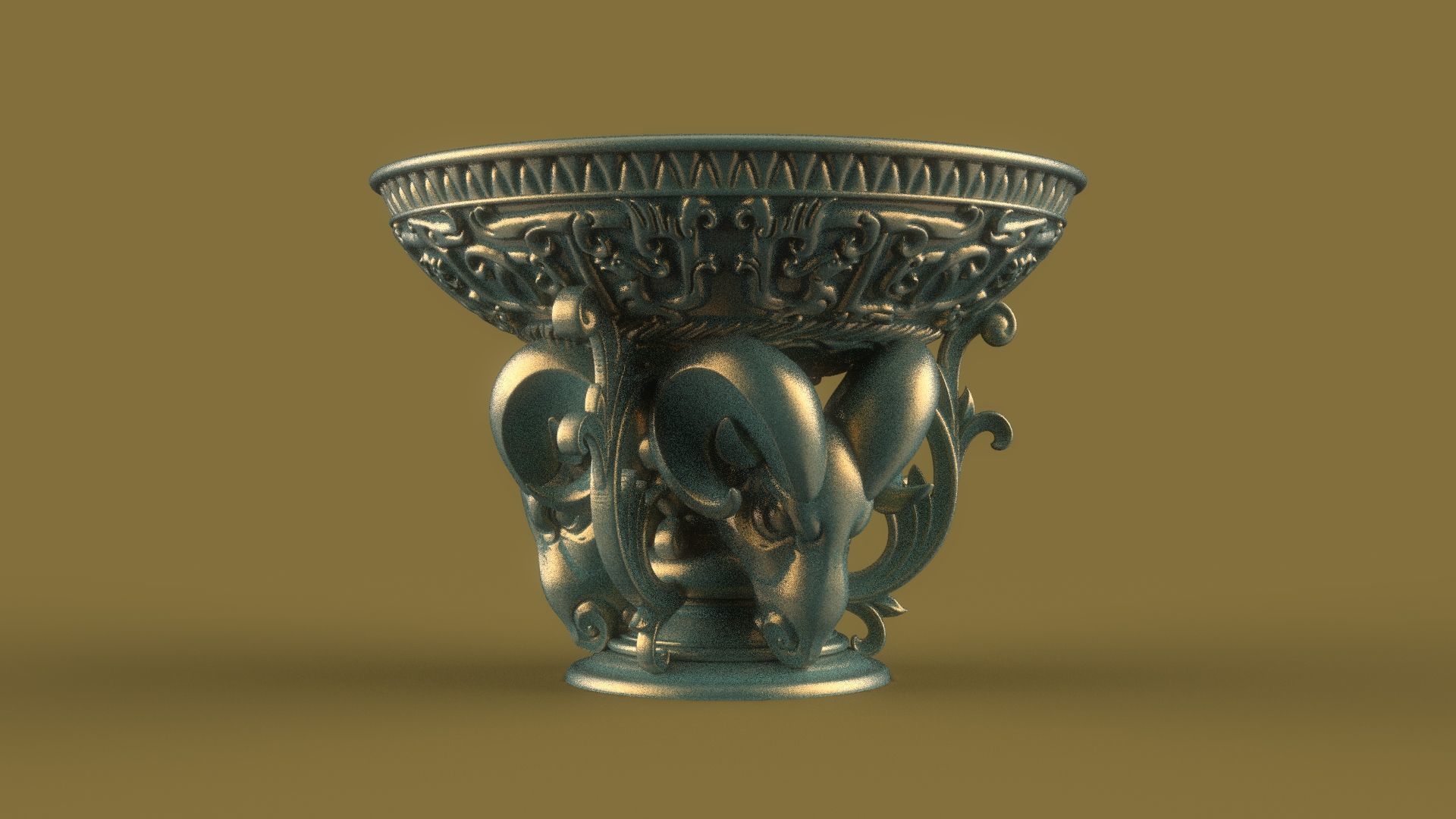 flower pot 3D model_19