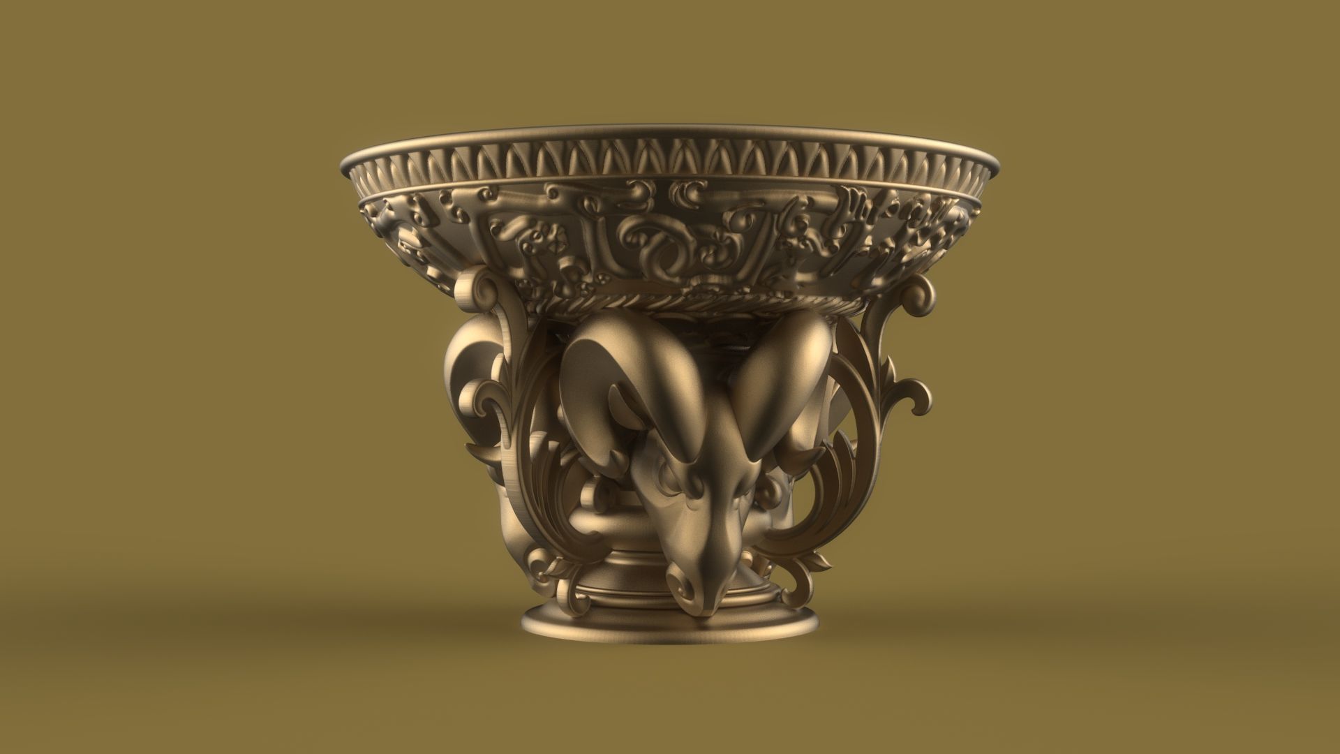 flower pot 3D model_6