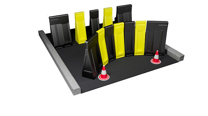 fence alarm 3D model