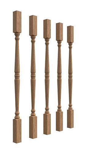 Stair baluster 08 3D print model