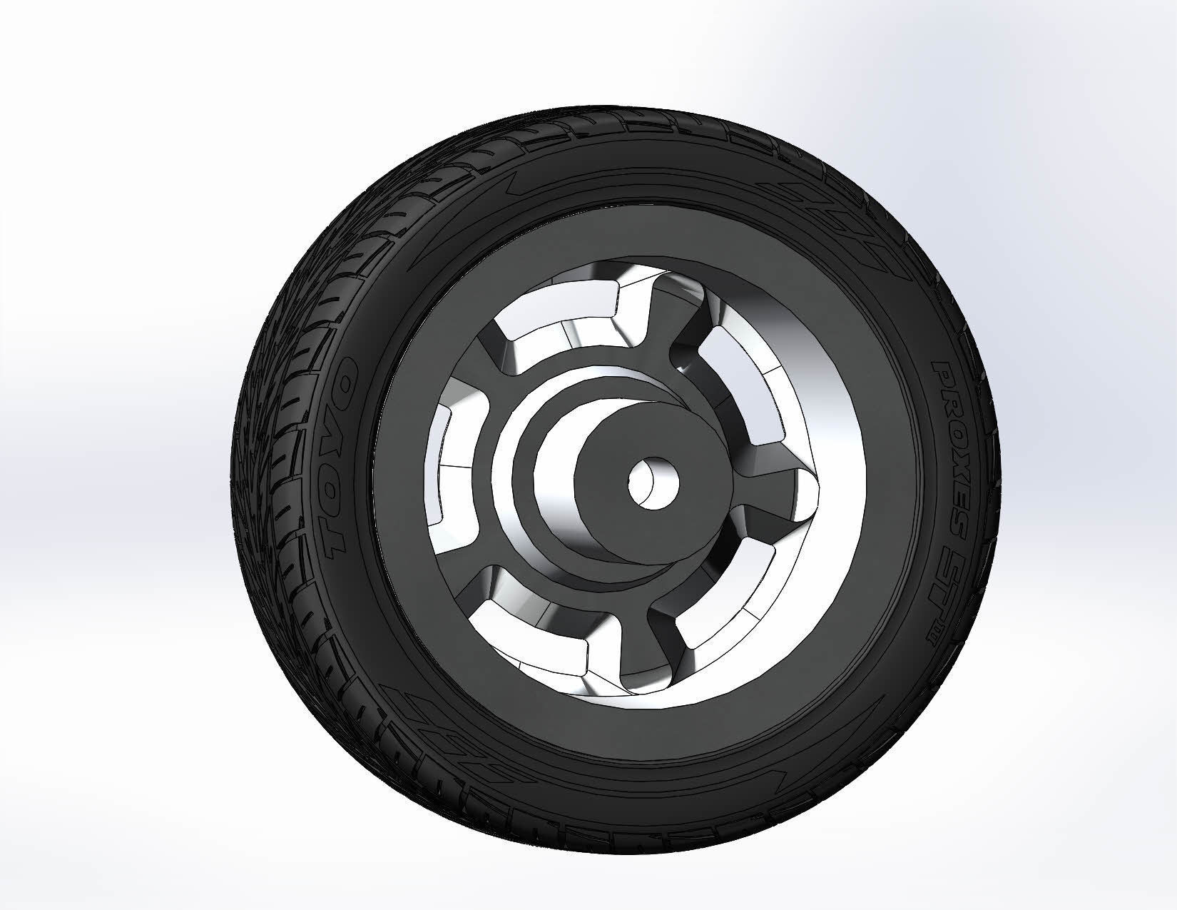 Wheels Centerline MM2 631 20inch for your scale model 3D print model_6