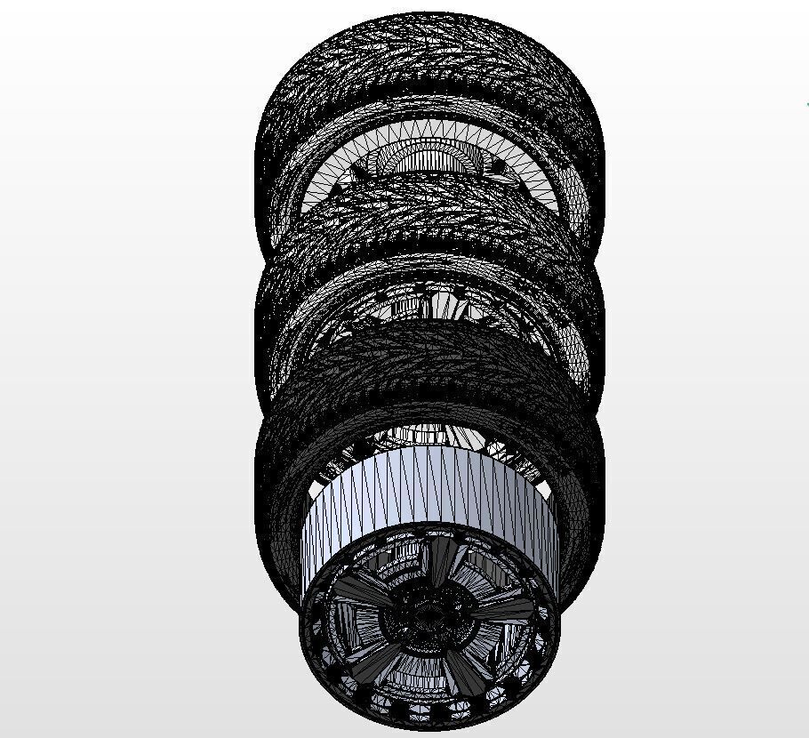 Wheels Centerline MM2 631 20inch for your scale model 3D print model_15