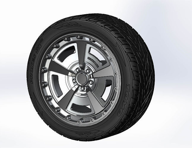 Wheels Centerline MM2 631 for your scale model 3D print model