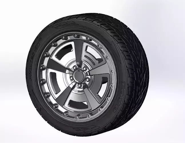 Wheels Centerline MM2 631 for your scale model 3D print model
