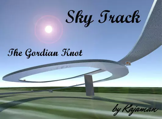 Sky Track  The Gordian Knot Low-poly 3D model_0