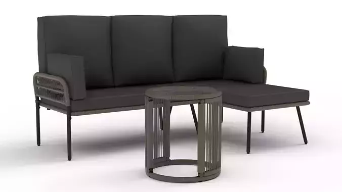 Modern Outdoor Patio Sofa Set