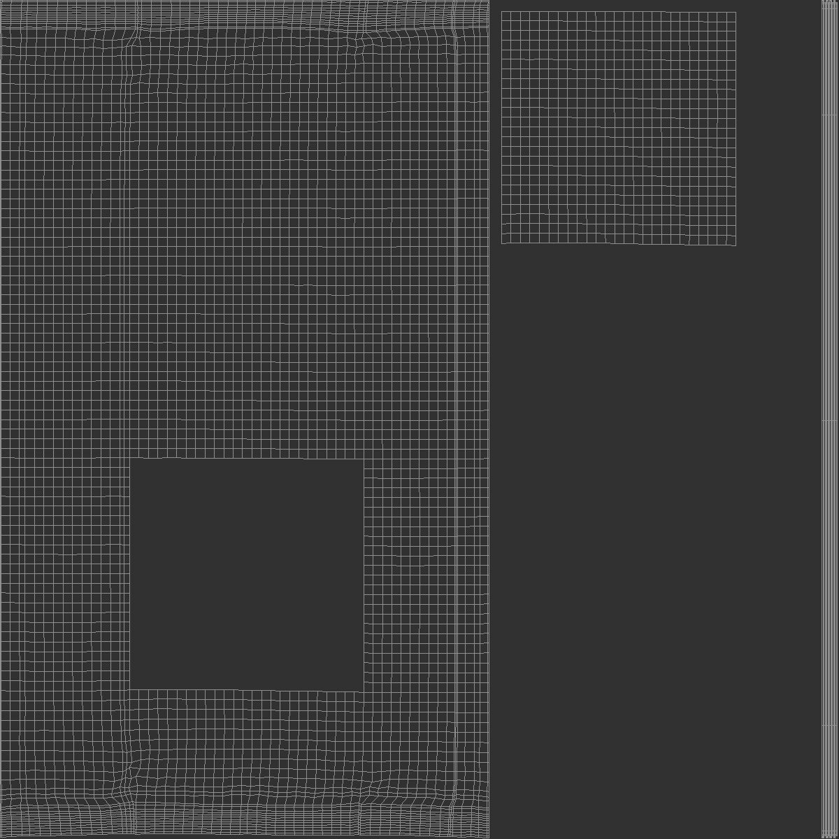 White Spaghetti Pasta Pack - italian fettuccine package 3D model_5