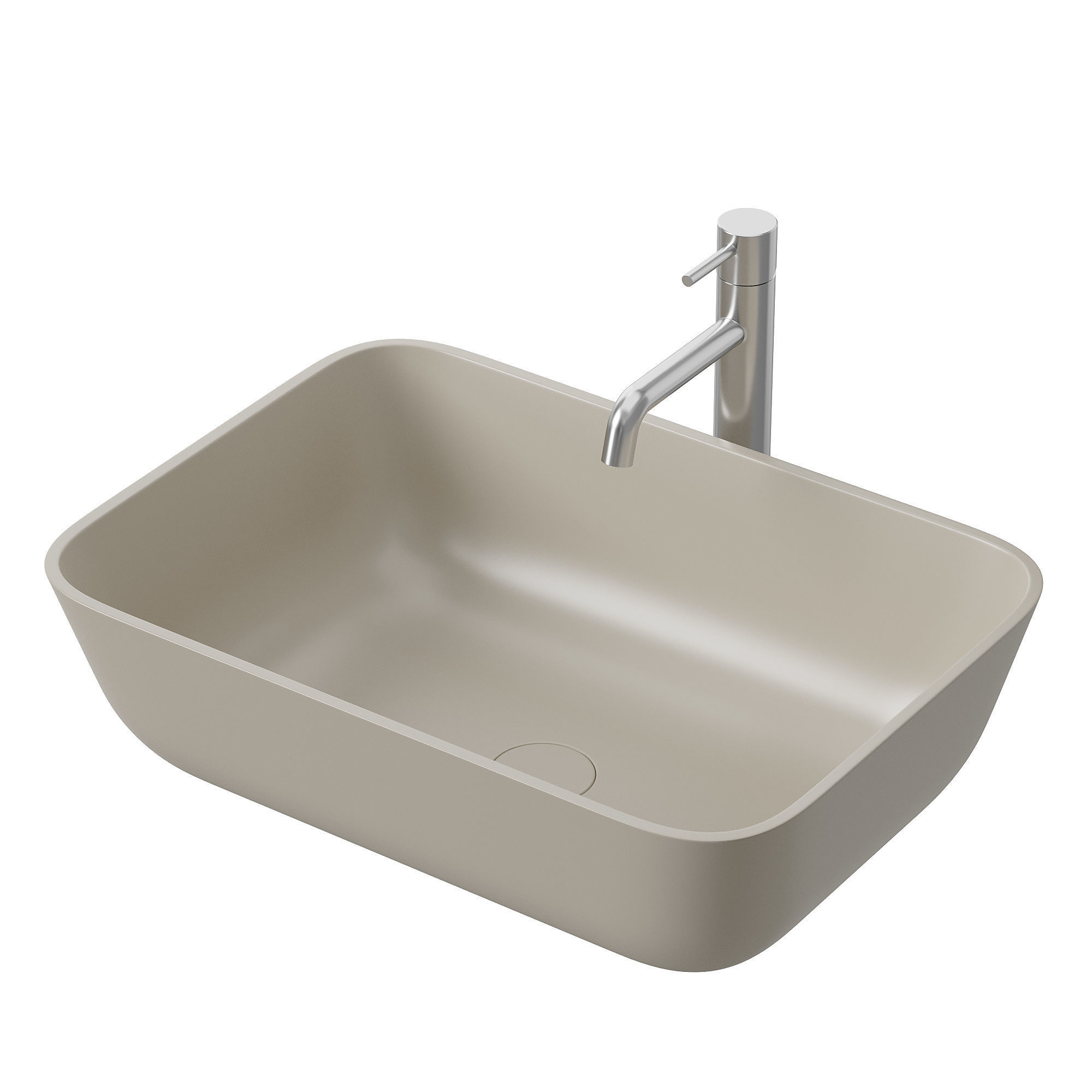 CERAMICA CATALANO Washbasin 3D model_11