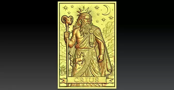 1 CRIUS CNC Relief Model