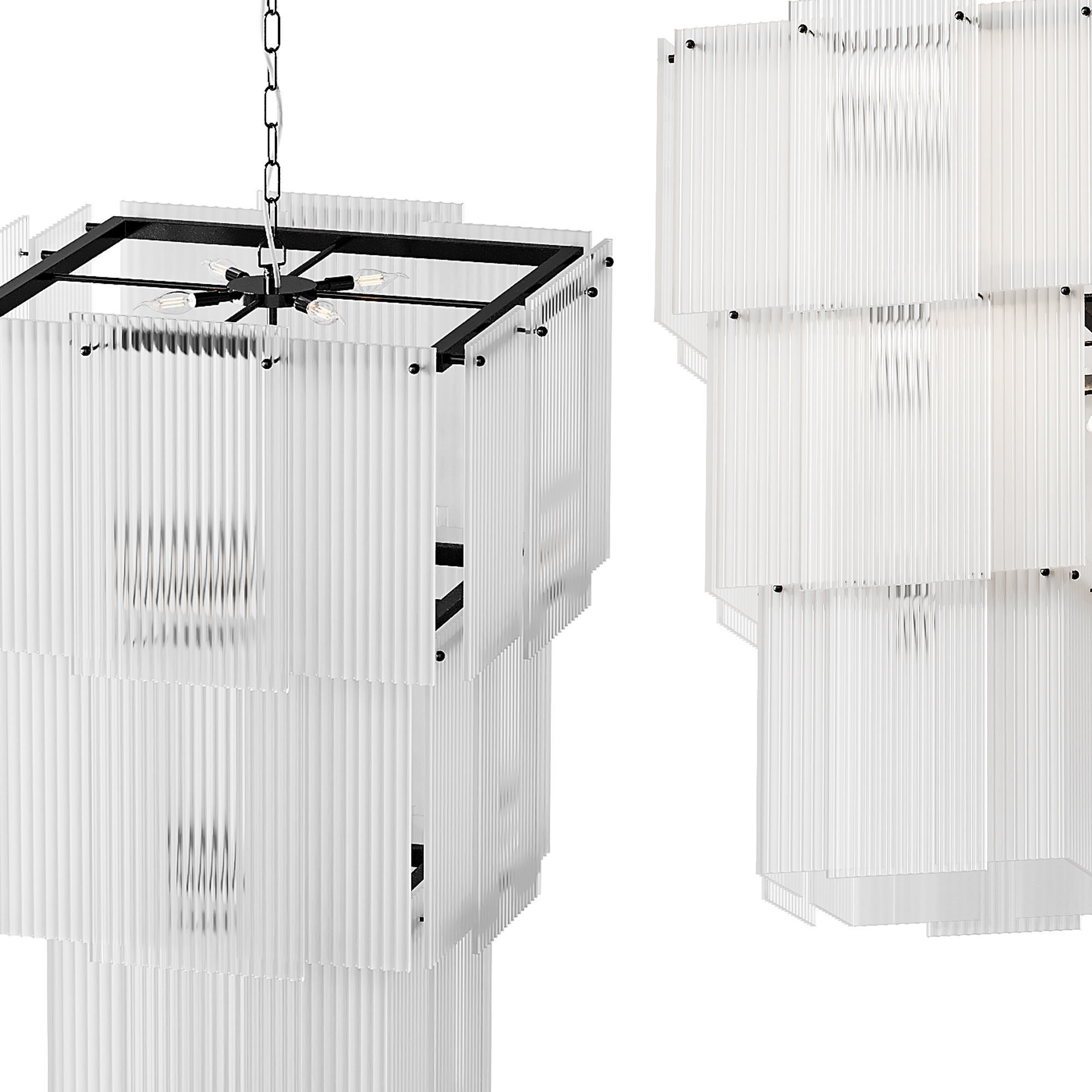 Chandelier Giardano light 3D model_6