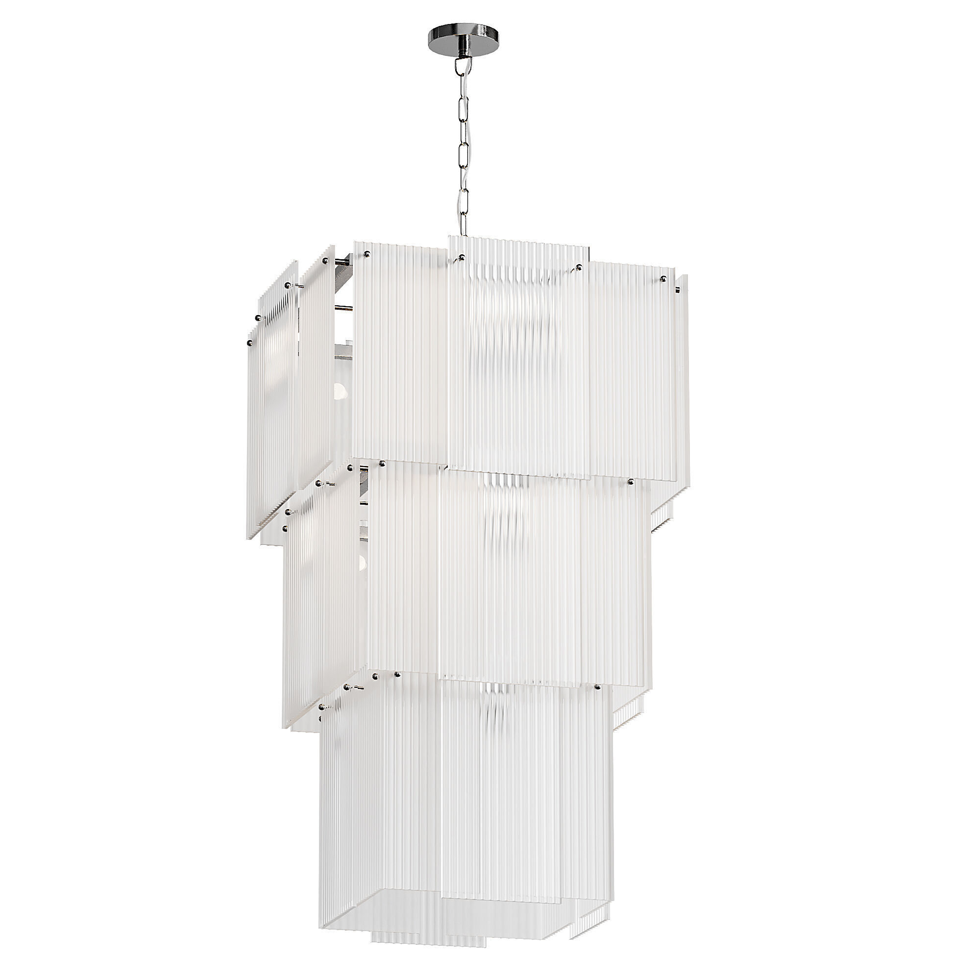 Chandelier Giardano light 3D model_10