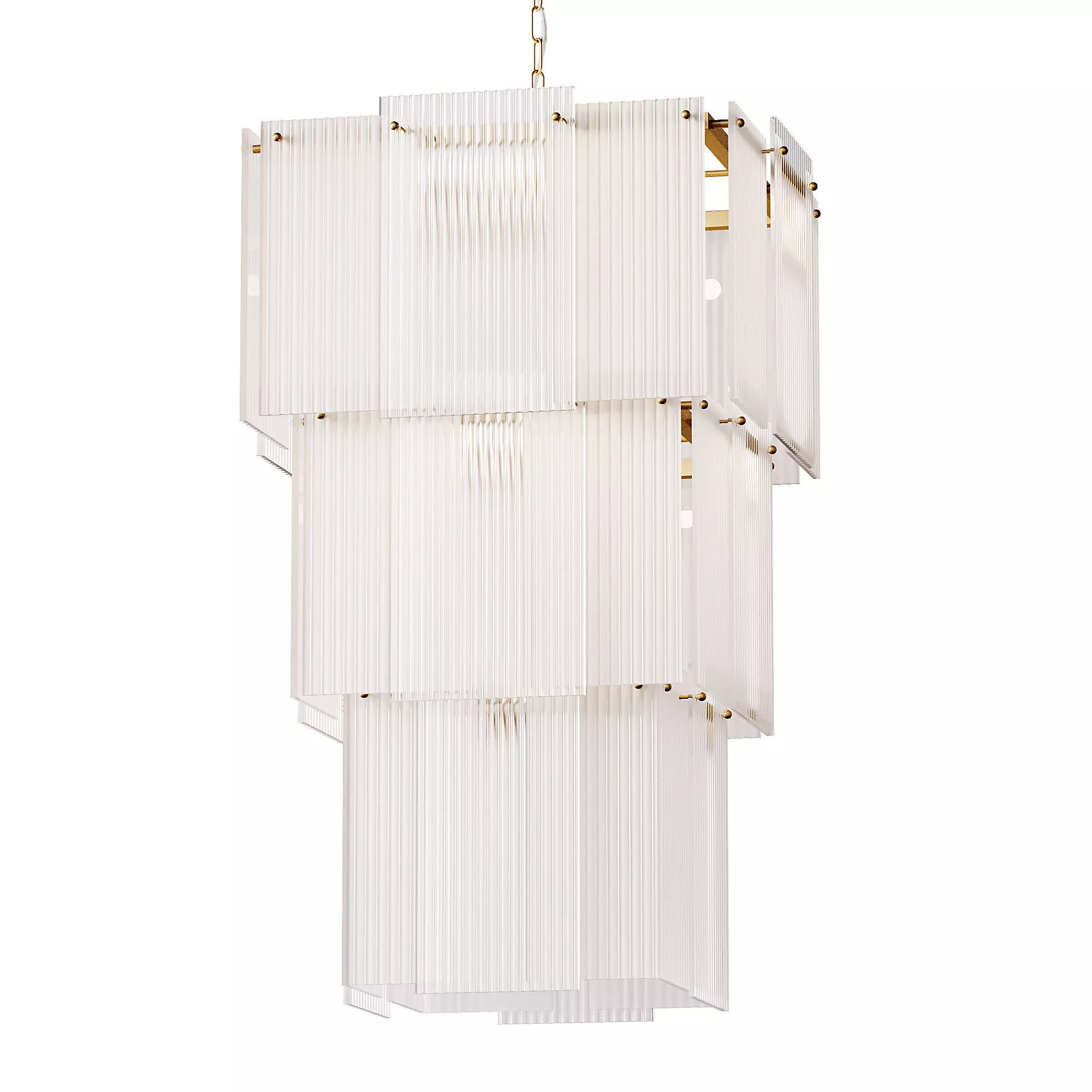 Chandelier Giardano light 3D model_0