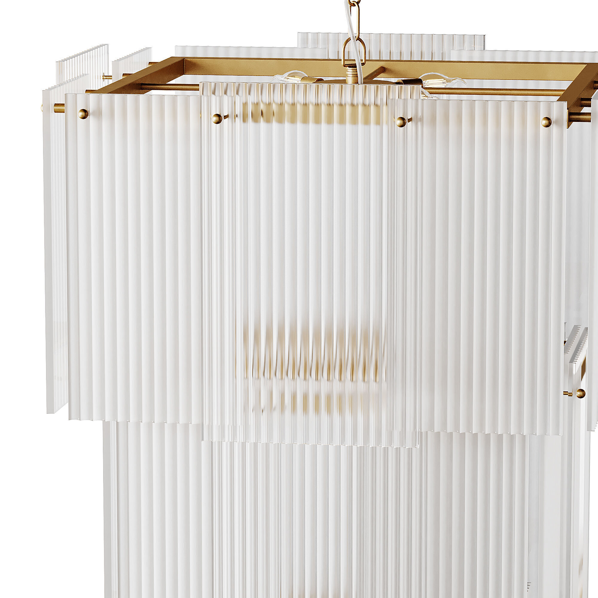 Chandelier Giardano light 3D model_4