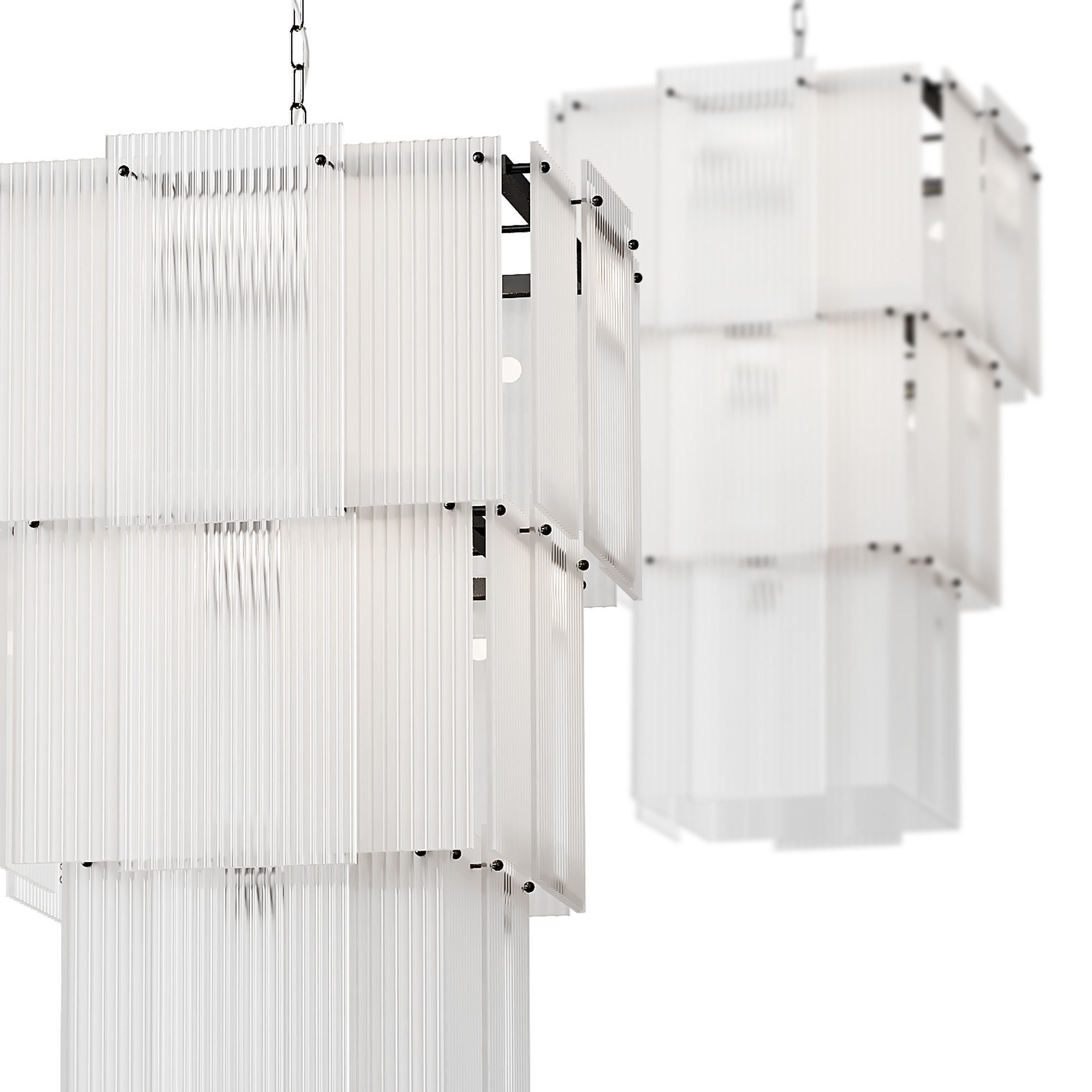 Chandelier Giardano light 3D model_5