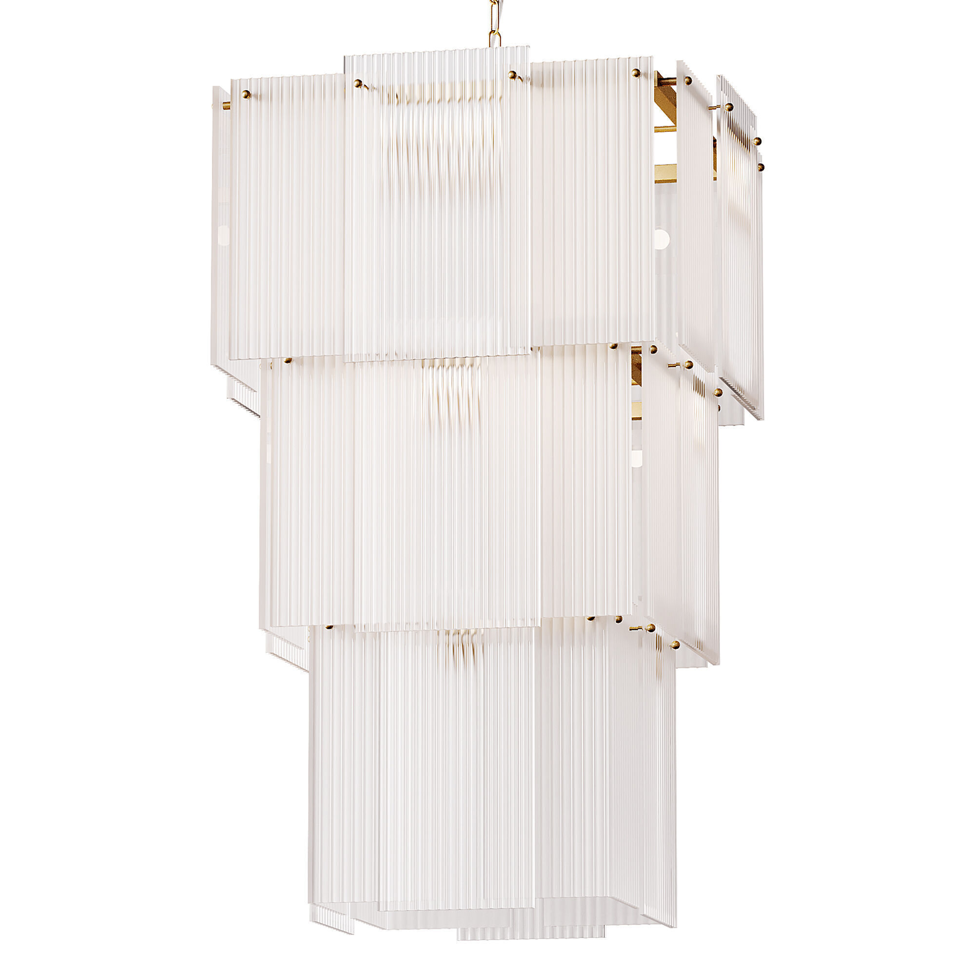 Chandelier Giardano light 3D model_7